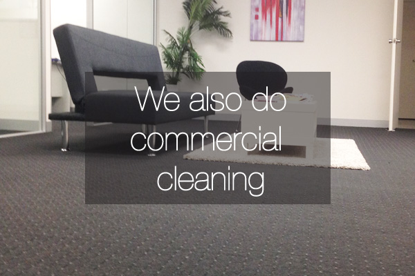 We also do business carpet cleaning
